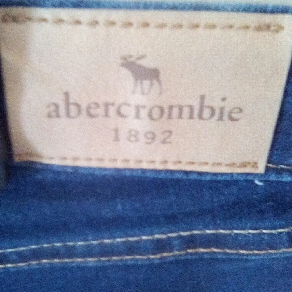 Abercrombie Kids High Rise Super Skinny Slim Jeans Girls Size 13/14 Dark Wash